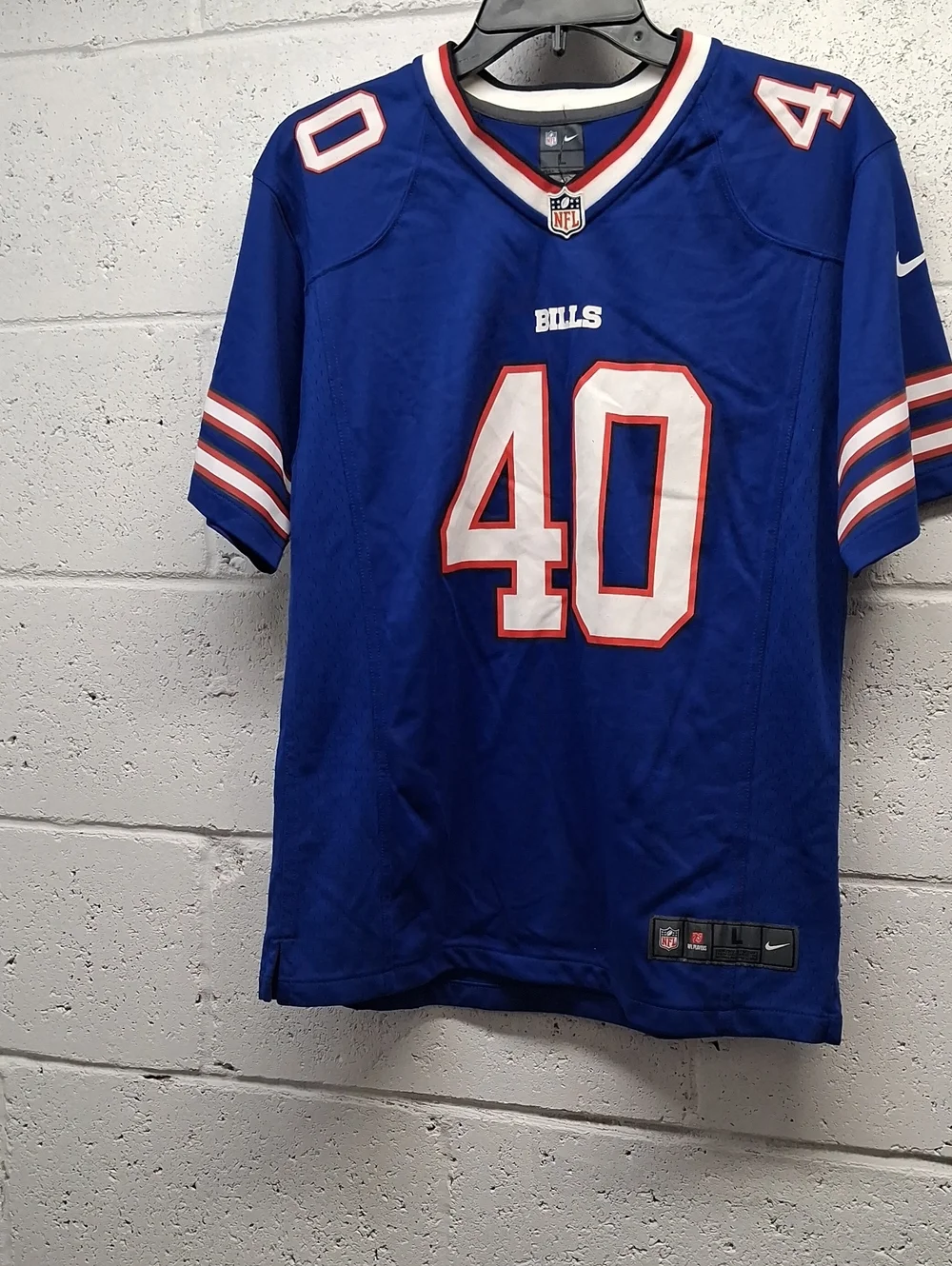 NWT Youth Nike Buffalo Bills Royal Blue #40 Football Jersey